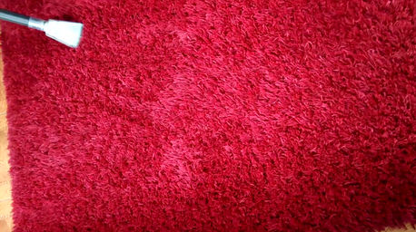 Limpieza alfombra shaggy